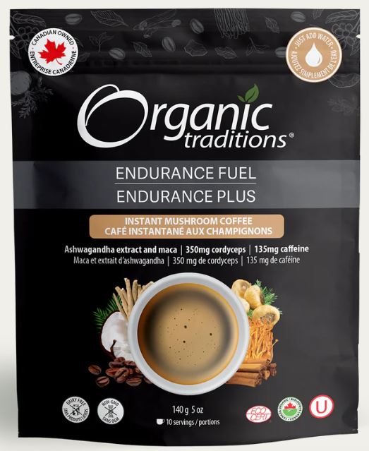 Organic Traditions Endurance Fuel - Mushroom Mix