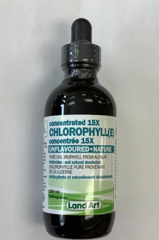 Land Art Chlorophyll 15X Liquid Unflavoured