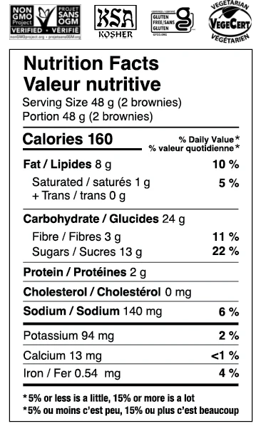 O'Doughs Brownie Bites Individual - Gluten Free