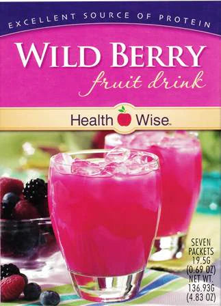 Health Wise Drinks Box Wildberry