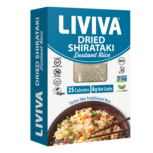 LIVIVA Shirataki Instant Rice 120 G