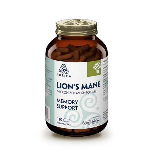 Purica Lion's Mane 400mg 120 Capsules