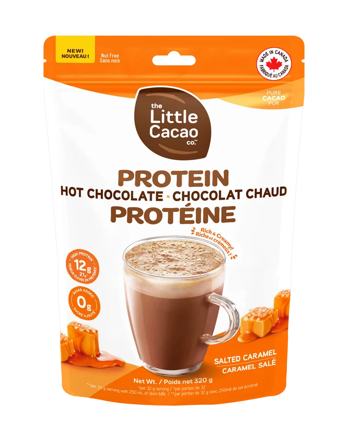 The Little Cacao Co. - Protein Hot Chocolate Salted Caramel 320g