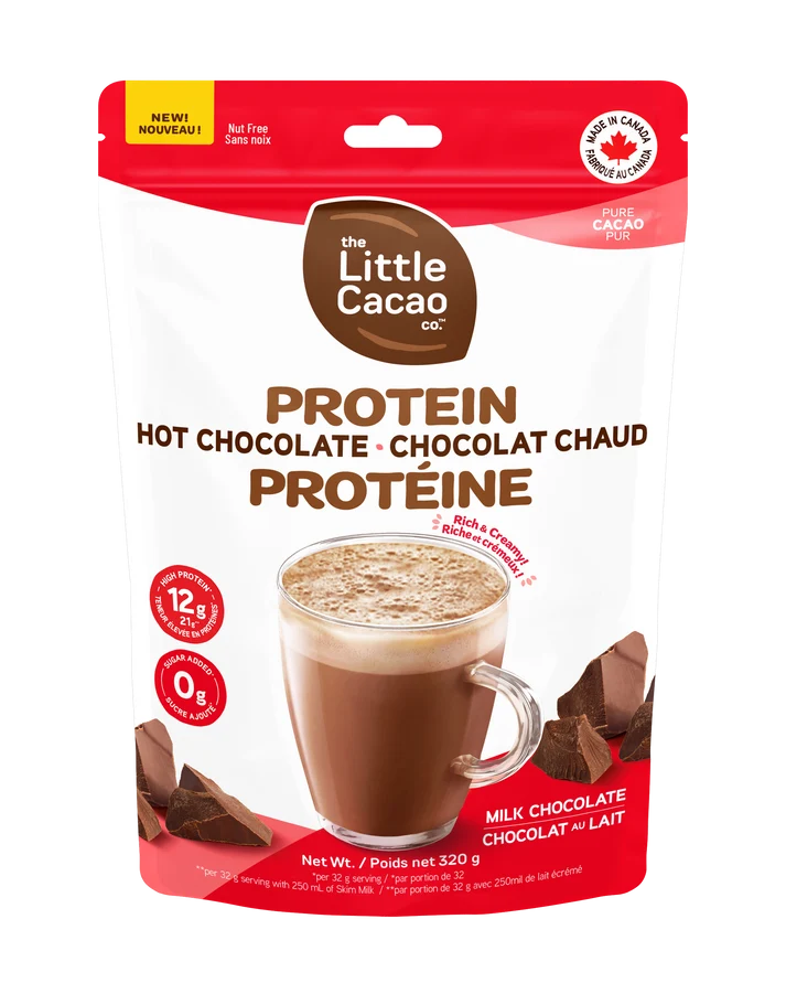 The Little Cacao Co. - Protein Hot Chocoalte Milk Chocolate 320g