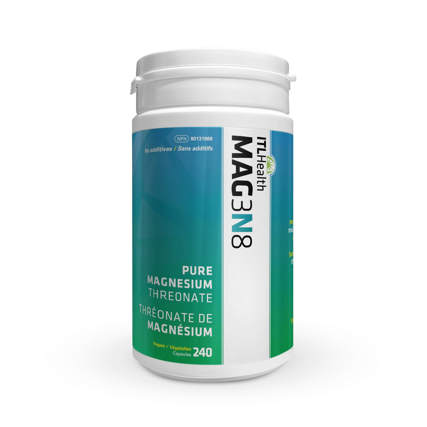 ITL Health Mag 3N8 Threonate 240 Capsules