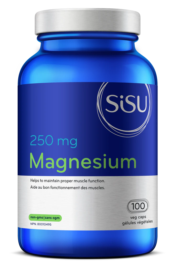 Sisu Magnesium 250 Mg Capsules