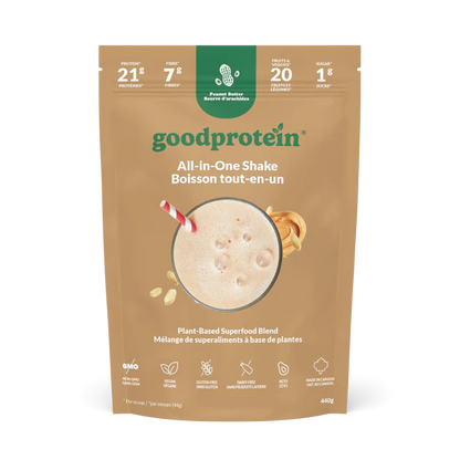 Good Protein - All in One Shake - Peanut Butter 454g