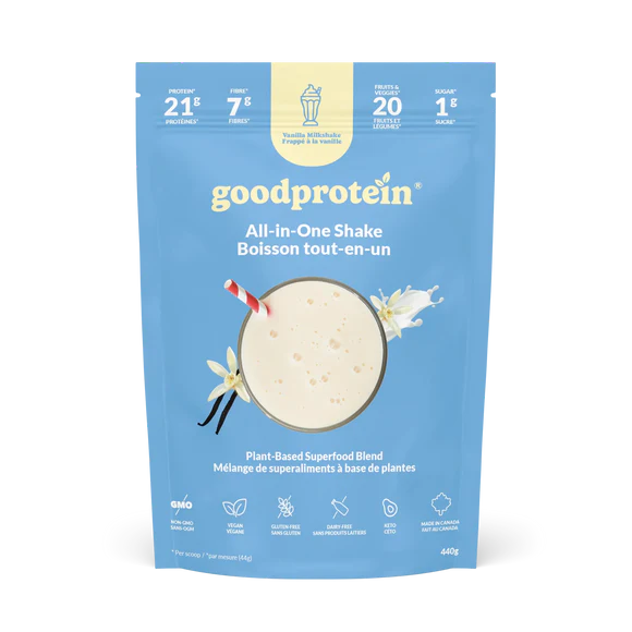GOOD PROTEIN - VANILLA MILKSHAKE SHAKES 400g