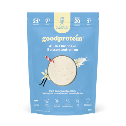 GOOD PROTEIN - VANILLA MILKSHAKE SHAKES 400g