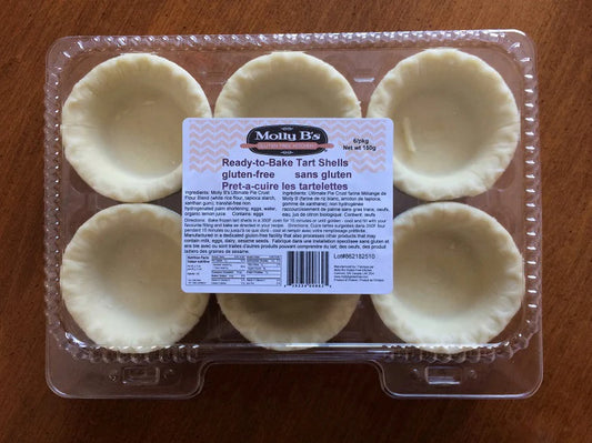 Molly's Empty Tart Shells - GF 6-pack