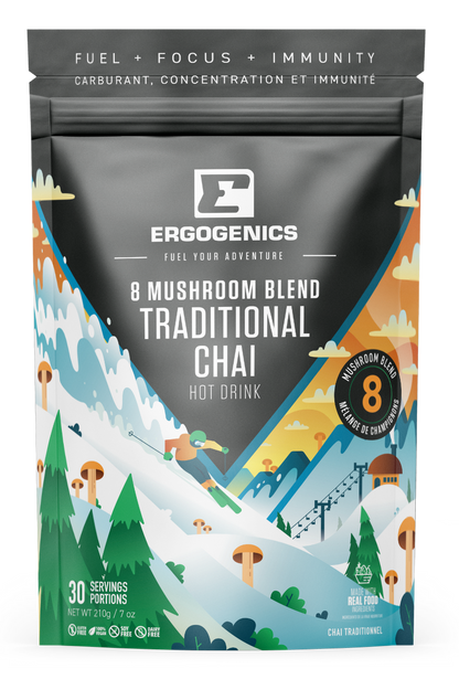 Ergonomics 8 Mushroom Blend - Traditional Chai