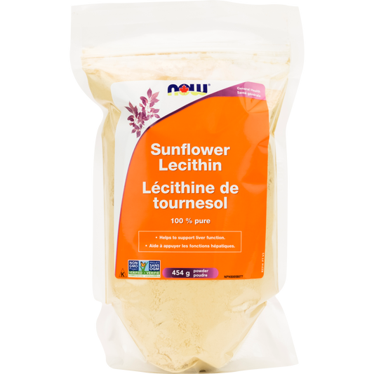 Now Sunflower Lecithin Granules 454G
