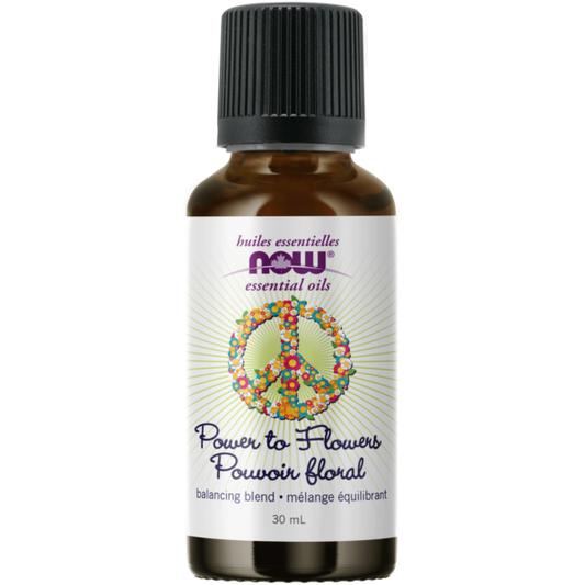 Now Essential Oil Blend Powers to Flowers