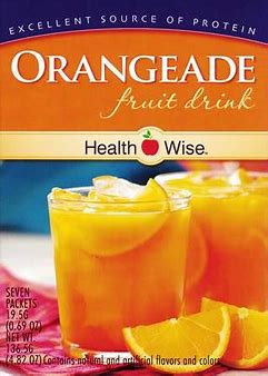Health Wise Drinks Box Orange