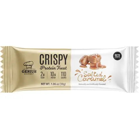 Genius Protein Crispy Bar Salted Caramel 30g