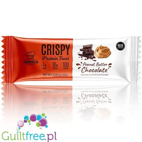 Genius Protein Crispy Bar PB Chocolate 28g