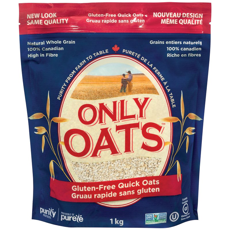 Only Oats Quick Oat Flakes 1 kg - Gluten Free