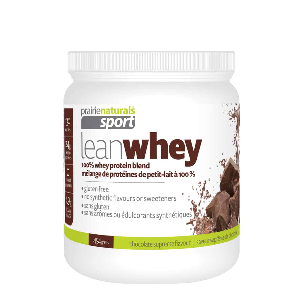 Prairie Naturals Lean Whey 454G Chocolate Protein
