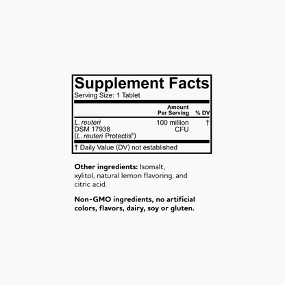 BIO GAIA PROBIOTIC 30 CHEWABLE 100 MILLION CFU L.REUERI