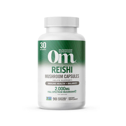 OM Reishi 667 Mg 75 Capsules