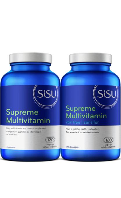 Sisu Supreme Multi Vitamin 120 Vcaps