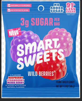 Smart Sweets Wild Berries 50g