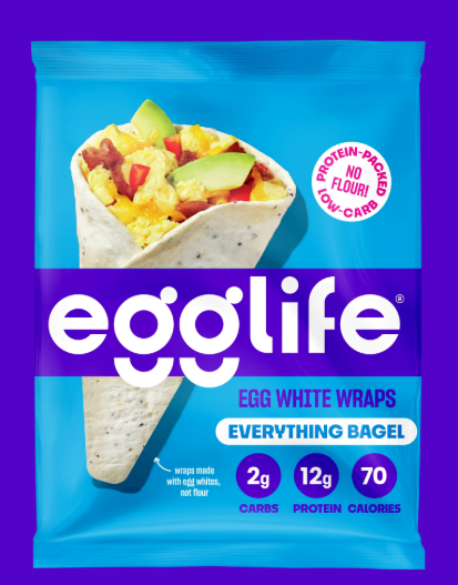 EGGLIFE WRAPS - Everything Bagel 170g
