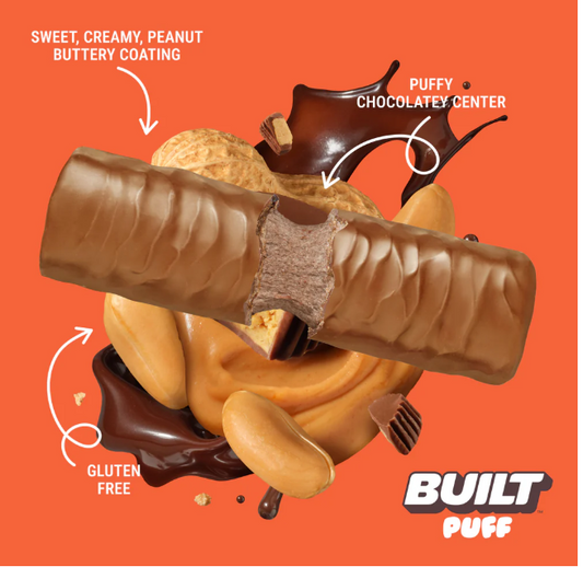 BUILT PUFFS - Peanut Butter Cup