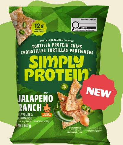 Simply Protein Jalapeno Ranch Protein Chips