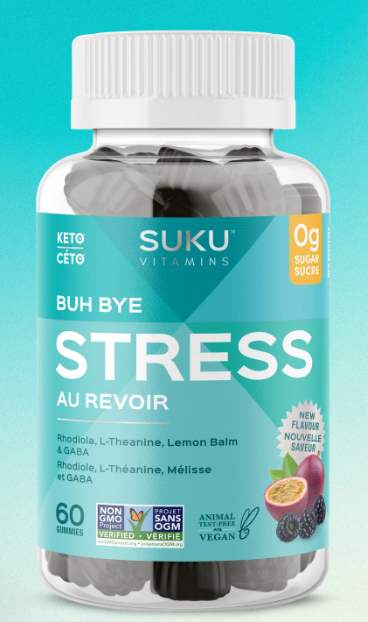 SUKU Bye Bye Stress 60 Gummies