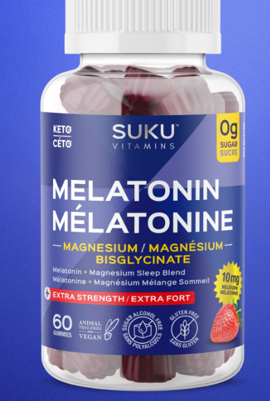 SUKU Melatonin & Magnesium - 60 Gummies
