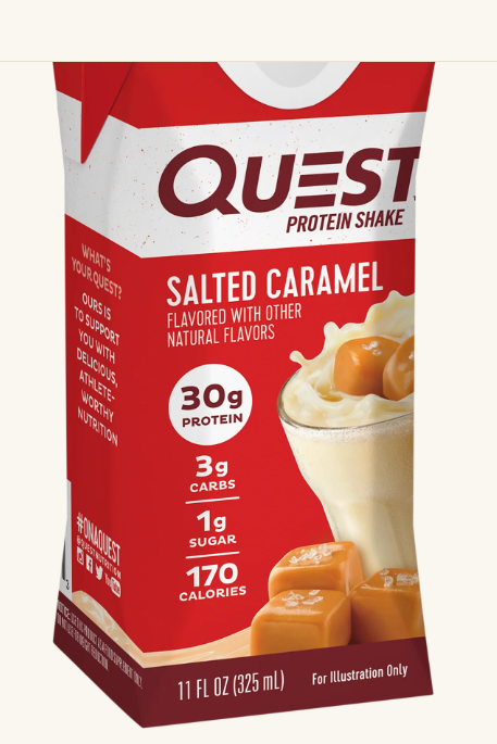 Quest Protein Shakes Individual - Salted Caramel 355ml