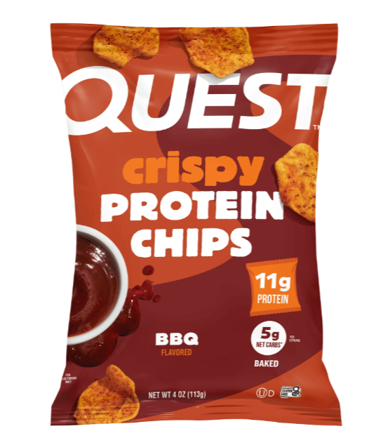 Quest Crispy Protein Chips - BBQ 113g