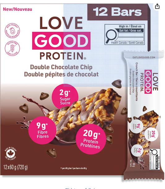 Love Good Protein Crunch Box - Double Chocolate