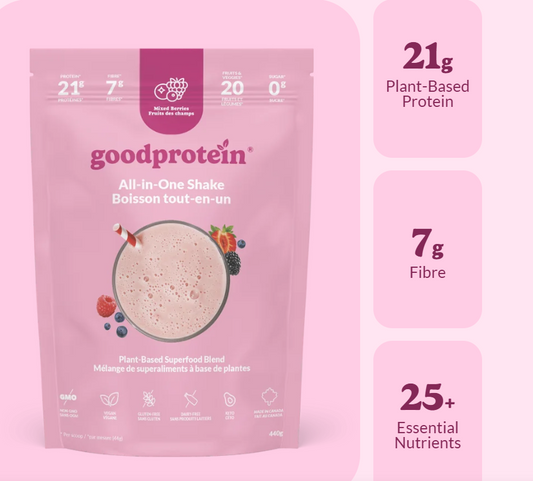 Good Protein Plant Based Mixed Berries 880g