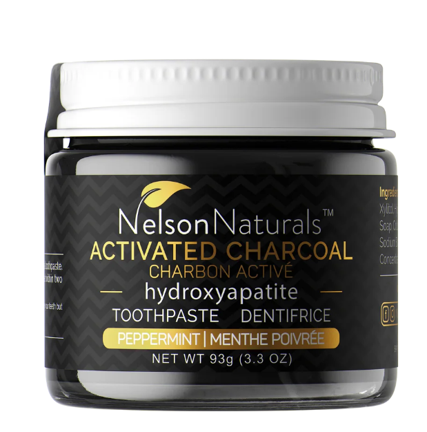 Nelson Naturals Toothpaste - Charcoal