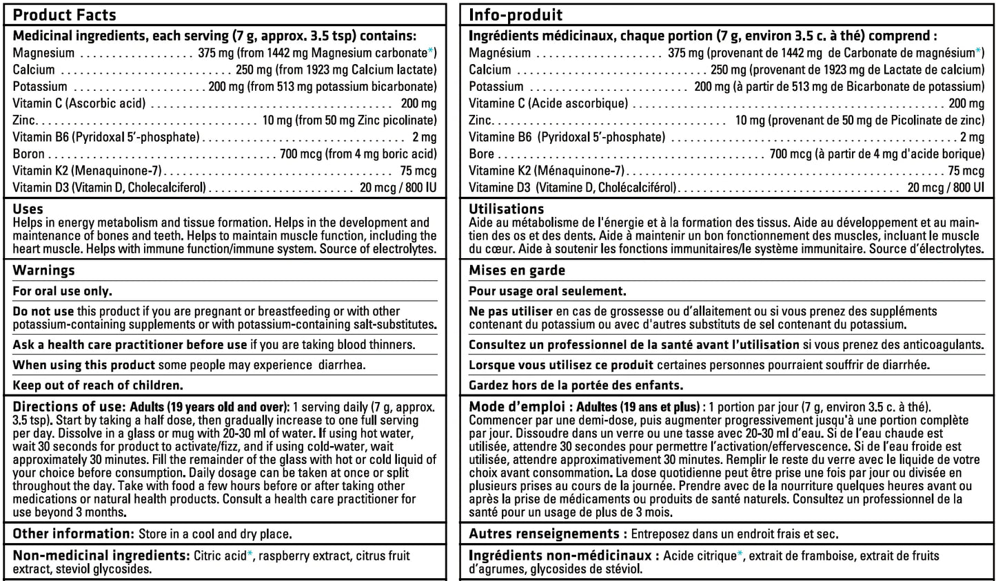 ITL Health MAG365 BF+ Calcium Powder