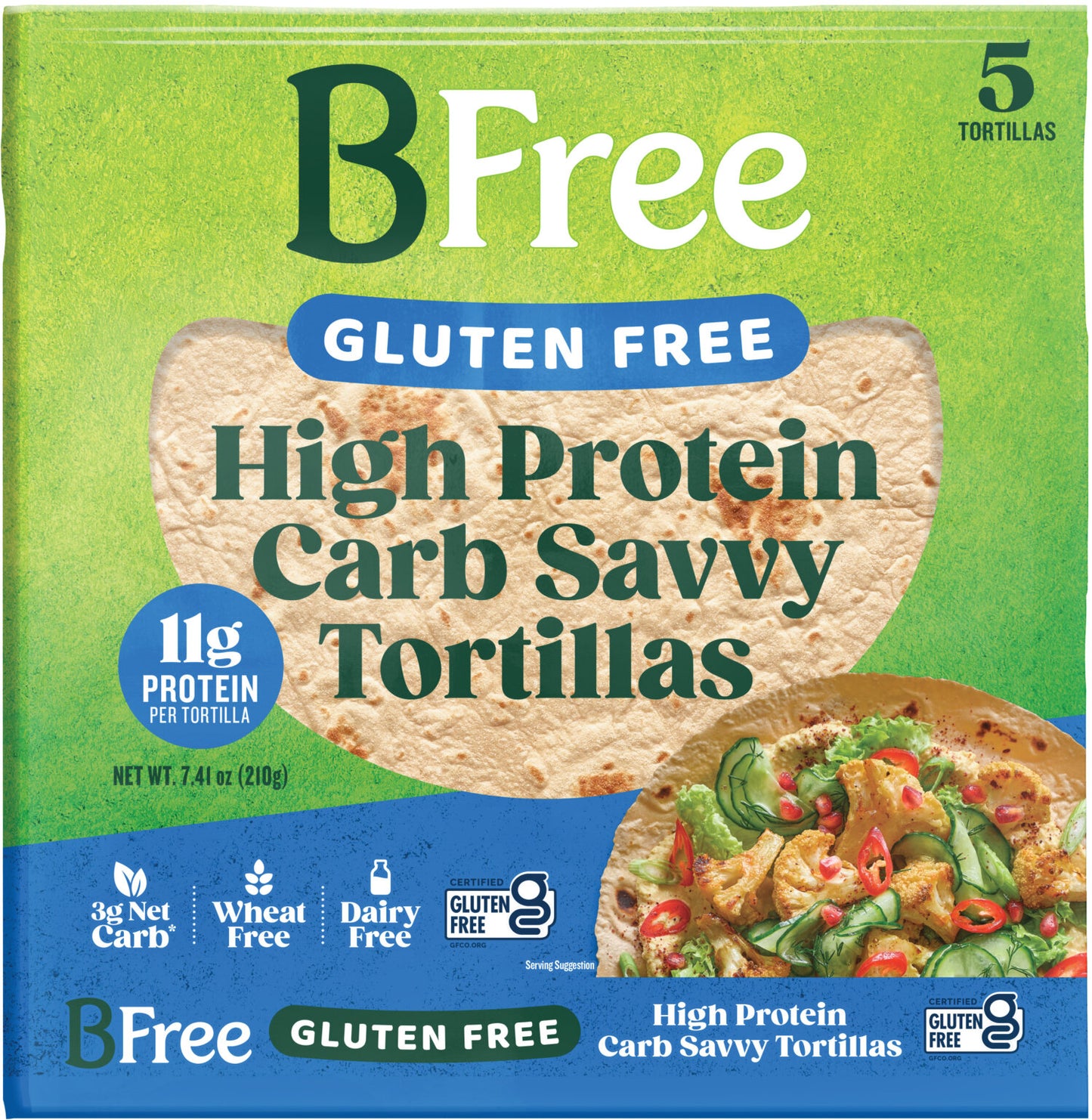 Bfree Tortillas High Protein Gluten Free