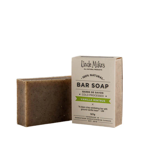 Uncle Mikes Bar Soap - Vanilla Mintrus
