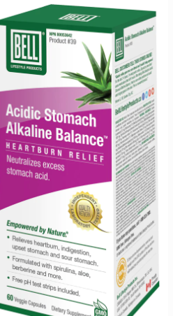 Bell Acidic Stomach Alkaline 60 Capsules