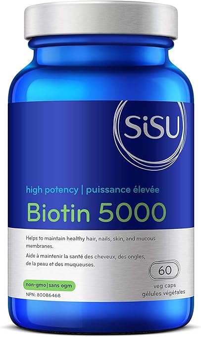 Sisu Biotin 5000 Mcg 60 Vcaps