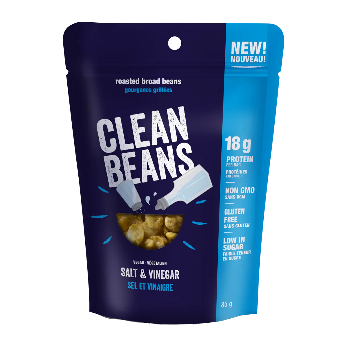 Clean Beans Salt & Vinegar 85G