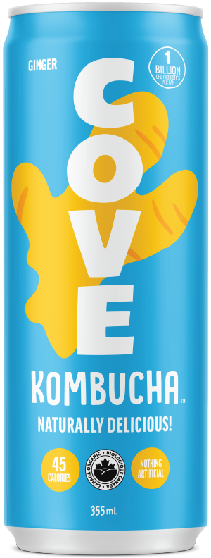 Cove Soda Ginger Kombucha