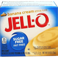 Jello Pudding Box Bannana Cream