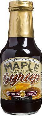 Nature'S H Maple Syrup Sugar Free