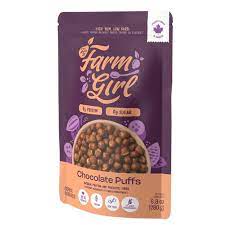 Farm Girl Chocolate Puffs Keto Cereal