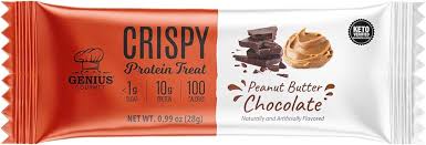 Genius Protein Crispy Bar PB Chocolate 28g