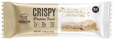 Genius Protein Crispy Bar Salted Caramel 30g