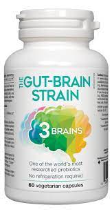 3 Brains Gut-Brain Strain 60 Capsules
