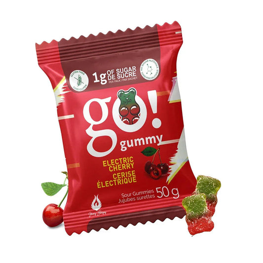 Go Gummies SF Electric Cherry 50g